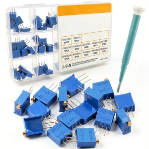3296W Multiturn Potentiometers Kit Mrosnail 60pcs Ceramic Driver-0