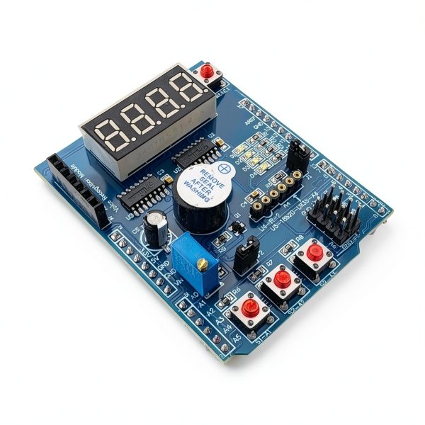 Multi Function Shield for Uno & Mega DIYables– 4‑Digit 7‑Segment-3