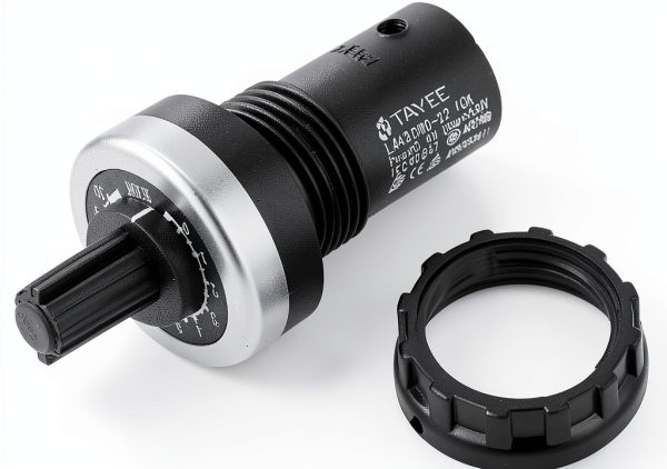 Panel Mount 10K Potentiometer YWBL-WH for VSD/VFD – Screw Terminal-5