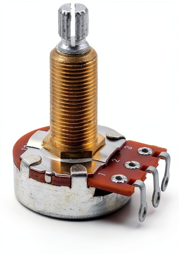 Bourns 500K LONG Split Shaft Audio Taper Potentiometer Set of 4-2