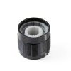 Potentiometer Knob uxcell 3pcs Shaft Black 6mm 15mmx13mm-2