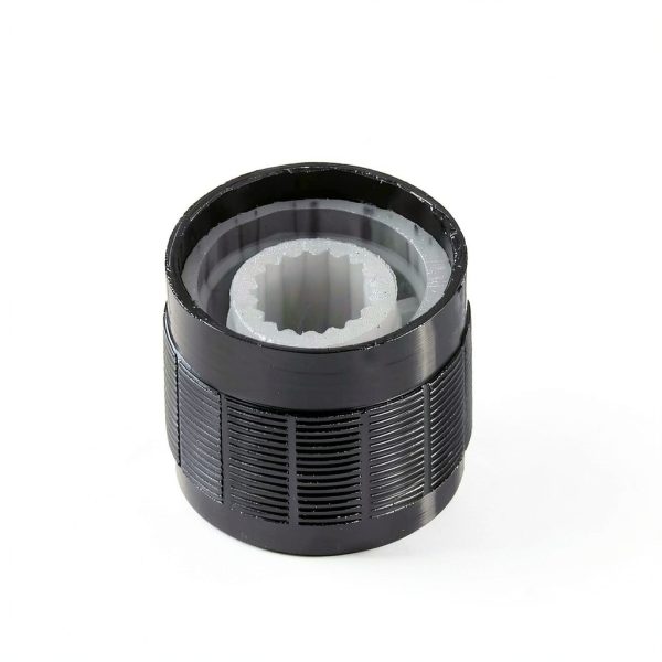 Potentiometer Knob uxcell 3pcs Shaft Black 6mm 15mmx13mm-2
